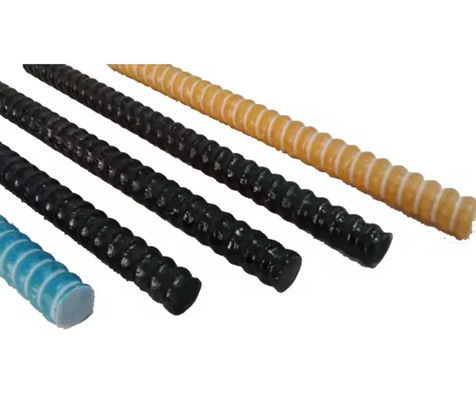 Résistant à la corrosion FRP en fibre de verre Barre de renforcement en fibre de verre Barres de renforcement en fibre de verre Longueur personnalisée