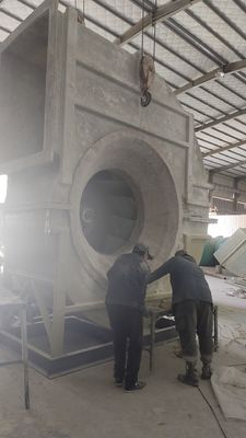 Ventilateur à faible bruit GRP FRP industriel Ventilateur centrifuge FRP anti-explosion