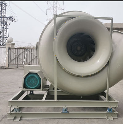 Puissance éolienne élevée Ronde FRP ventilateur centrifugeur anti-corrosion Faible bruit