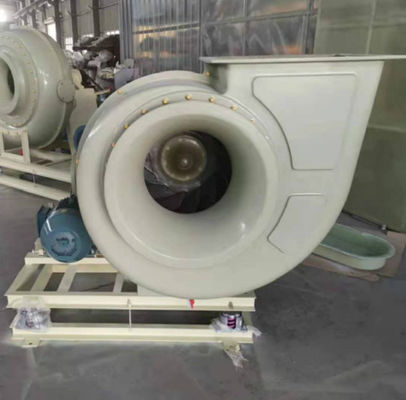 Puissance éolienne élevée Ronde FRP ventilateur centrifugeur anti-corrosion Faible bruit