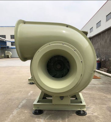 Puissance éolienne élevée Ronde FRP ventilateur centrifugeur anti-corrosion Faible bruit