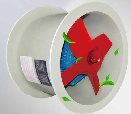 Ventilateur industriel en FRP anticorrosif Ventilateur de débit axiale en plastique renforcé de fibre de verre à haute résistance