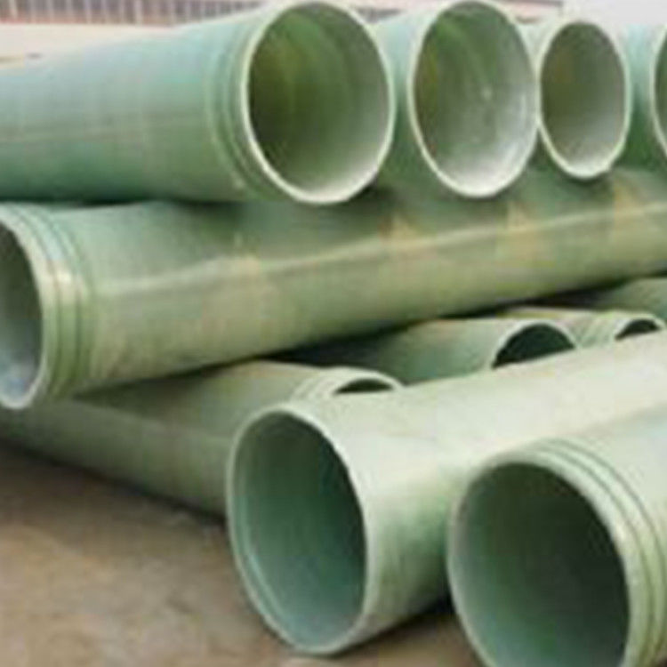 Pipe en FRP à surface lisse Taille personnalisée, tubes en fibre de verre anti-corrosion