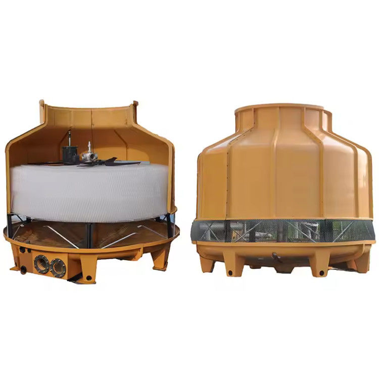 FRP GRP Tour de refroidissement par eau ronde, Tour de refroidissement circulaire ouverte haute capacité