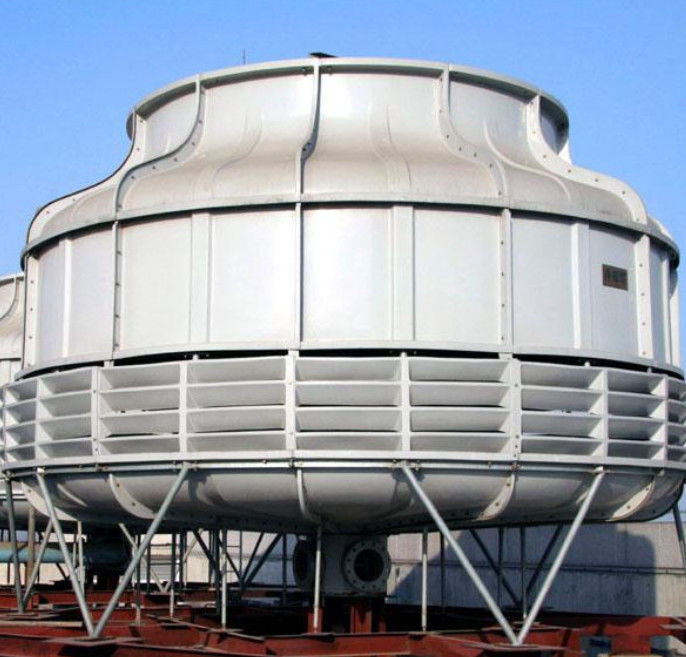 Contre-flux GRP FRP Structure Tour de refroidissement 50-5000 Tonnes Capacité Couleur personnalisée