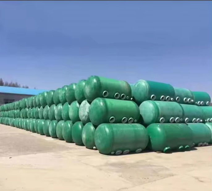 20m3 5000 gallons FRP GRP réservoir septique Sous-sol pour le centre commercial hôpital scolaire