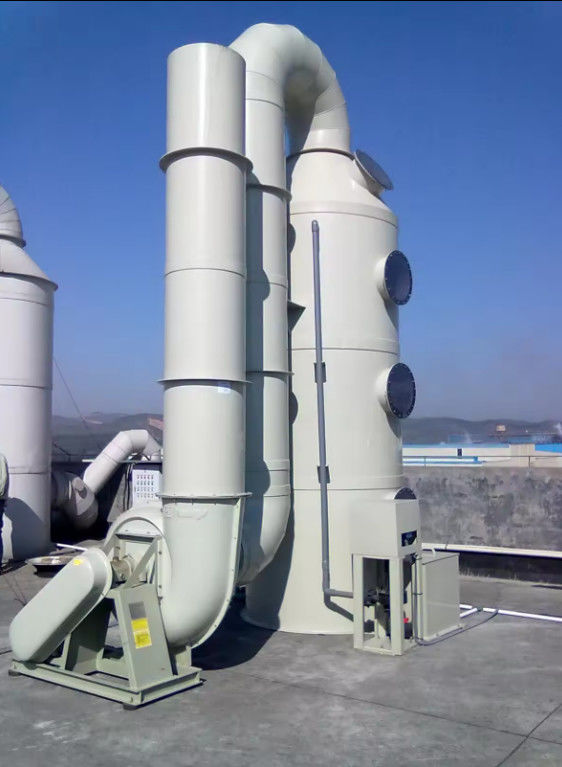 Multicolore Gelcoat Biogas FRP Tour d'absorption du brouillard acide Tour emballée par pulvérisation