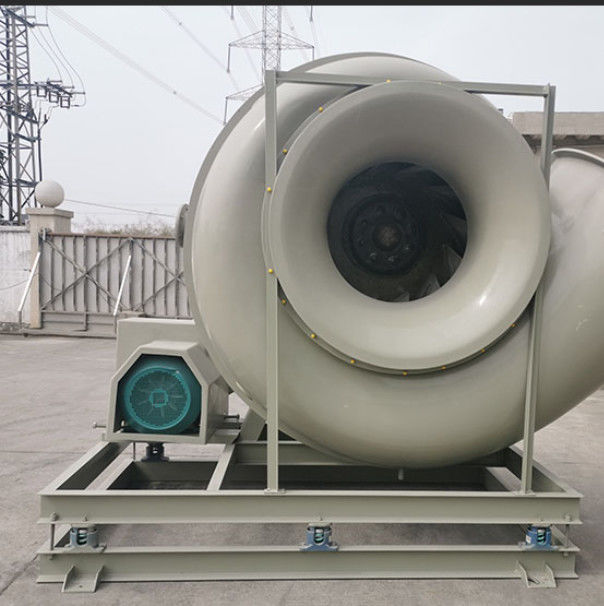 Puissance éolienne élevée Ronde FRP ventilateur centrifugeur anti-corrosion Faible bruit